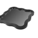 Decorative Glass Abstract Wall Mirror 46*46 cm