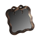 Decorative Glass Rectangular Ribbon Wall Mirror 46*49*.5 cm