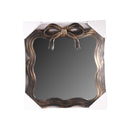 Decorative Glass Rectangular Ribbon Wall Mirror 46*49*.5 cm