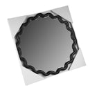 Decorative Glass Round Wall Mirror 50 cm