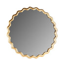 Decorative Glass Round Wall Mirror 60 cm