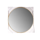 Decorative Glass Round Wall Mirror 71 cm