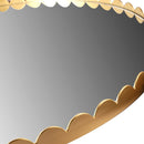 Decorative Glass Round Wall Mirror 71 cm