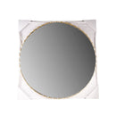Decorative Glass Round Wall Mirror 71 cm