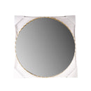 Decorative Glass Round Wall Mirror 71 cm