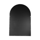 Decorative Glass Dome Wall Mirror 61*91 cm
