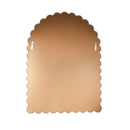 Decorative Glass Dome Wall Mirror 71*96 cm