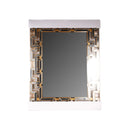 Decorative Glass Rectangular Wall Mirror 75*58 cm