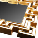 Decorative Glass Rectangular Wall Mirror 75*58 cm