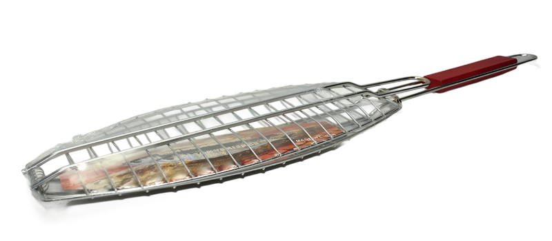 bbq accessories fish Buy Online BBQ Accessories BBQ Fish Grill Rack Chrome 65cm*14cm