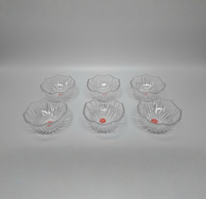 Glass Serving Bowl Set of 7 Pcs 1920+270 ml