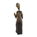 Gold Sculpture Statue Resin Lady 30*8cm