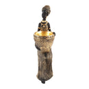 Gold Sculpture Statue Resin Lady 30*8cm