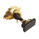 Gold Sculpture Statue Resin Lady 20*22cm