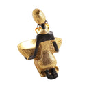 Gold Sculpture Statue Resin Lady 16*22cm