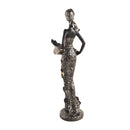 Black Sculpture Statue Resin Lady 40 cm
