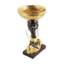 Gold Sculpture Statue Resin Lady 17*35cm