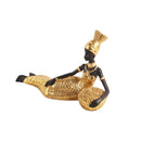 Gold Sculpture Statue Resin Lady 22*12cm