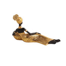 Gold Sculpture Statue Resin Lady 22*12cm