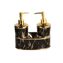 Ceramic Brown Soap Dispenser Set/2 Pcs 20*20 cm