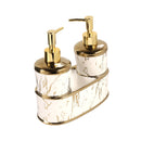Ceramic White Soap Dispenser Set/2 Pcs 20*20 cm