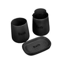 Ceramic Toothbrush Holder Soap Dispenser Set/3 Pcs 13 cm