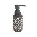 Ceramic Grey Bathroom Accessories Set/4 Pcs 7.5*10(2pcs)/13*8.5/19.5 cm