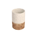 Ceramic White Bathroom Accessories Set/4 Pcs 7*10(2pcs)/12*8/17 cm