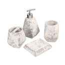 Ceramic Abstract Bathroom Accessories Set/4 Pcs 11.5*10/10*7.5(2pcs)