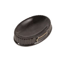 Ceramic Black Bathroom Accessories Set/4 Pcs 12*8.5/10.5*7.5*6(2pcs)/16.5 cm