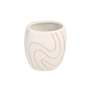 Ceramic Abstract Bathroom Accessories Set/4 Pcs 11.5*8/10*7.8/16.5 cm