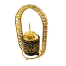 Incense Burner Diffuser Metal Decor Craft 18 cm