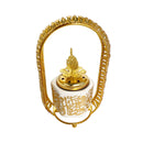 Incense Burner Diffuser Metal Decor Craft 18 cm