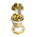 Incense Burner Diffuser Metal Decor Craft 15 cm