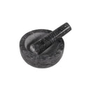 Marble Stone Garlic Mortar Pestle Set 14*6.5 cm