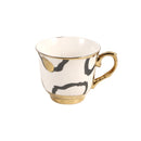 Ceramic Coffee Cup & Saucer Set/6 Pcs 90cc/11 cm