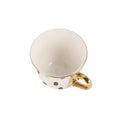 Ceramic Coffee Cup & Saucer Set/6 Pcs 90cc/11 cm