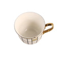 Ceramic Coffee Cup & Saucer Set/6 Pcs 90cc/11 cm