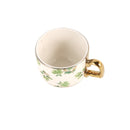 Ceramic Coffee Cup & Saucer Set/6 Pcs 90cc/11 cm