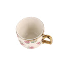 Ceramic Coffee Cup & Saucer Set/6 Pcs 90cc/11 cm
