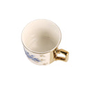Ceramic Coffee Cup & Saucer Set/6 Pcs 100cc/11 cm