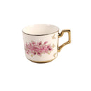 Ceramic Coffee Cup & Saucer Set/6 Pcs 100cc/11 cm