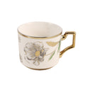 Ceramic Coffee Cup & Saucer Set/6 Pcs 100cc/11 cm
