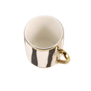 Ceramic Coffee Cup & Saucer Set/6 Pcs 90cc/11 cm