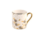 Ceramic Coffee Cup & Saucer Set/6 Pcs 90cc/11 cm