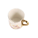 Ceramic Coffee Cup & Saucer Set/6 Pcs 90cc/11 cm