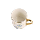 Ceramic Coffee Cup & Saucer Set/6 Pcs 90cc/11 cm
