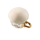 Ceramic Coffee Cup & Saucer Set/6 Pcs 90cc/11 cm