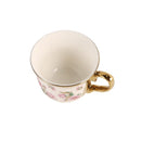 Ceramic Coffee Cup & Saucer Set/6 Pcs 90cc/11 cm