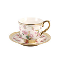 Ceramic Coffee Cup & Saucer Set/6 Pcs 90cc/11 cm